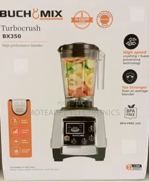 Buchymix 3.45hp Powerful Heavy Duty Digital Blender (Bx350)