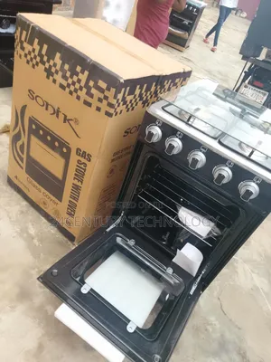 Master Your Cooking With Sonik Gas Stove With Oven SSG-E5oa