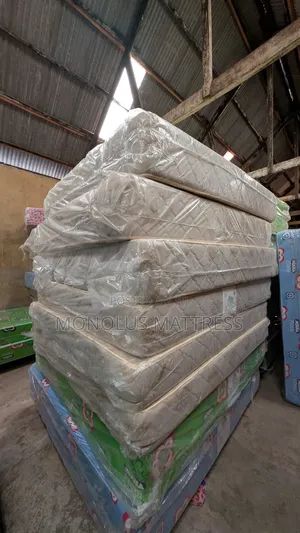 6 by 6 Mouka Foam Semi Orthopedic Mattresses