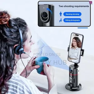 P02 360° Rotation - Auto Face Tracking for Video Recording