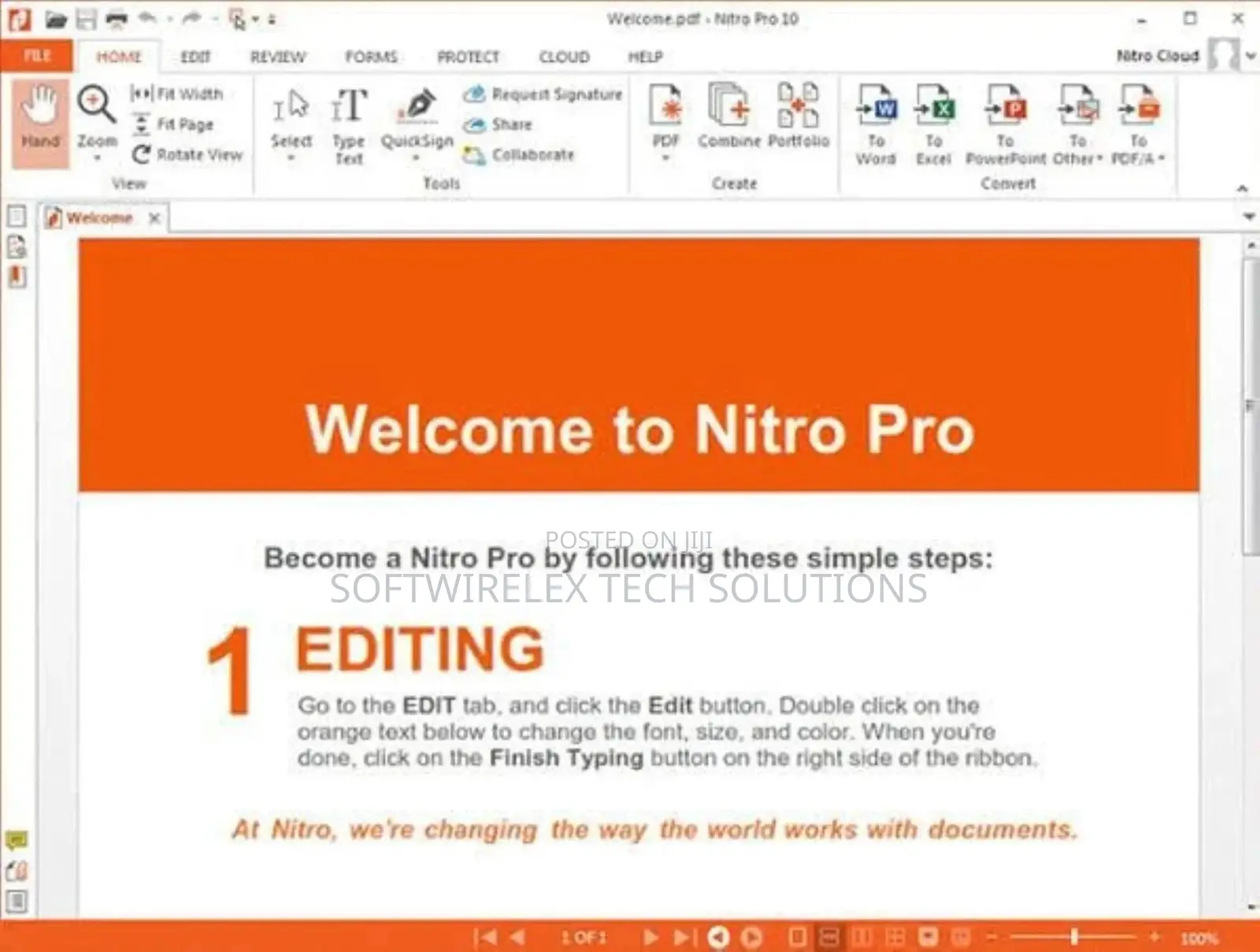 PDF Converter and Editor