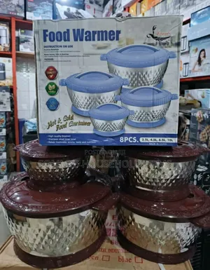4set Food Warmer Flask (2.5l, 4.5l, 6.5l 8l)