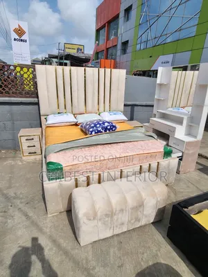 Brand New Padded Complete Set of Bed.