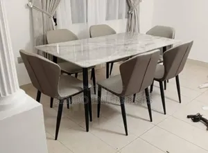 Morden Dining Table With 6 Chairs