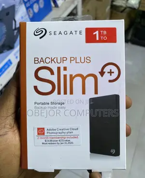 Seagate Backup Plus Slim 1tb External Harddrive Portable Hdd