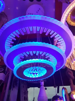 Led Chandelier One of the Best Led Colored Chandelier Blue