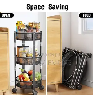 Kitchen Foldable Storage Rack