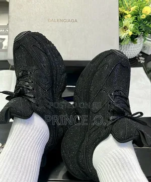 Crystal Black  Balenciaga Sneakers