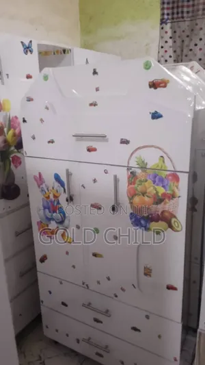 Children Wooden Wardrobe