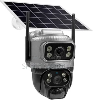 4g Dual Lens Solar V380 Security Camera