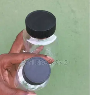 12 Pieces Transparent Medicine Botle - 200ml