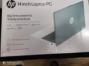 New Laptop HP 14S 8GB Intel Core i3 SSD 256GB