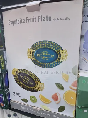 Exquisite Fruit Plate 3pcs