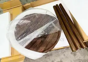 2 Layers Creative Design Modern Round Side Wood Table/Stool
