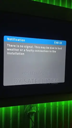 DSTV No Signal Error Installer