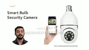 360 Panoramic Mini Ir CCTV 1080p Video Security Light Camera
