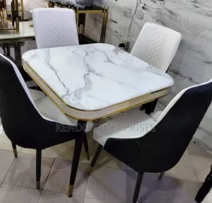 Dining Table Set and Strong 4 Chairs