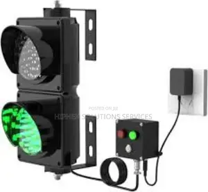 Led Single Flashing Solar Traffic Light