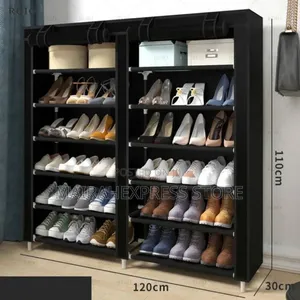 Double Side 30pair Shoe Rack