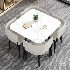 Portable Marble Dinning Set
