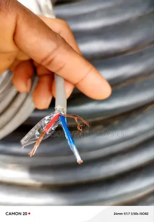 1mx2core Shielded Screen Cables All Size