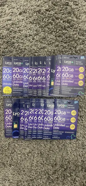 Activated Lycamobile Uk Sim Card