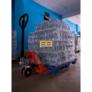 Nestable Blue Plastic Pallet for Water/Drink/Carton Storage