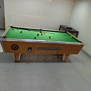 Luxury British Marble and Coin Pool Table