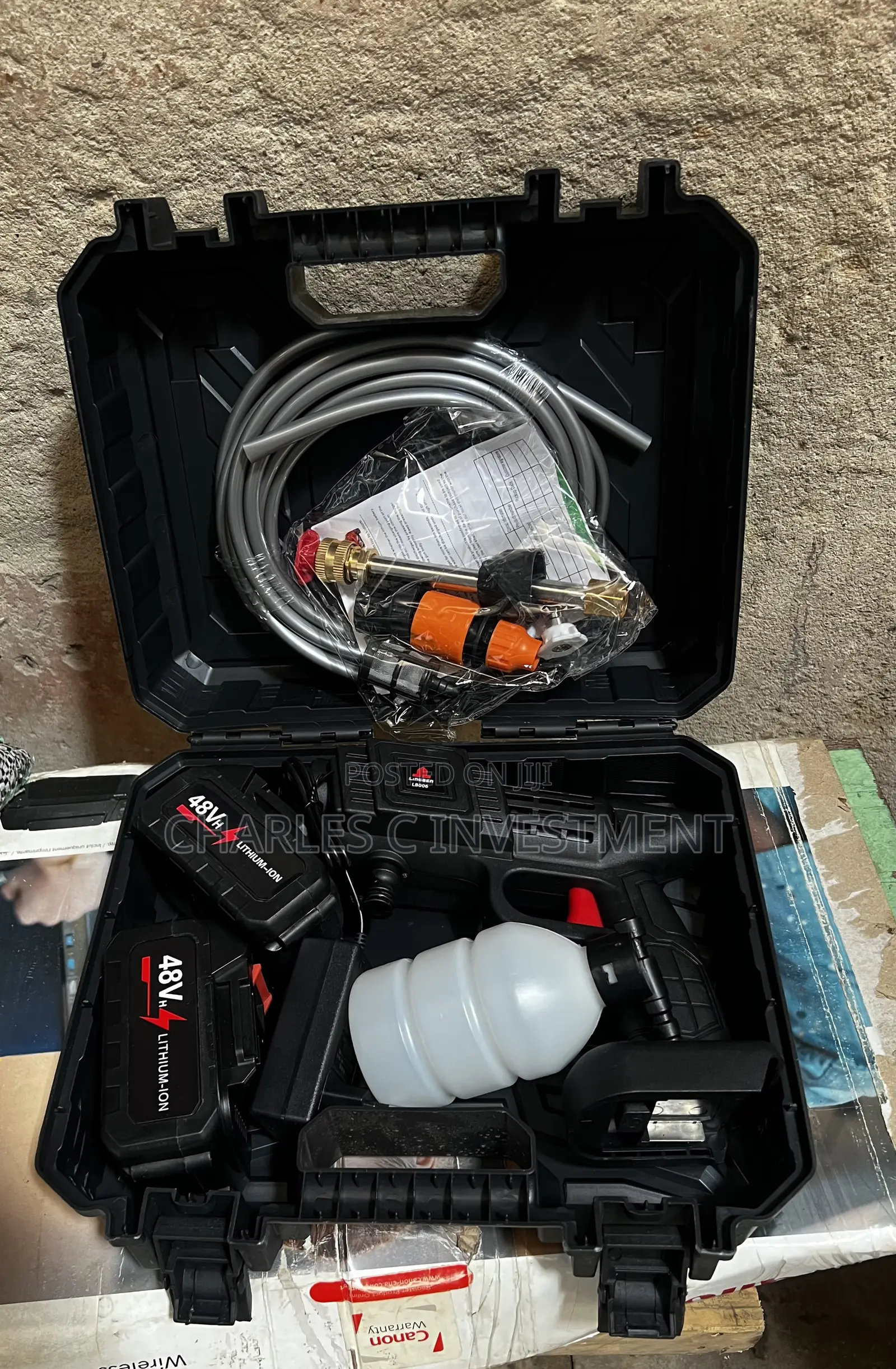 Rechargeable Pressure Washer