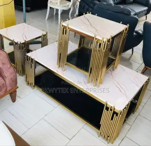 High Quality Italian Center Table With Side Stools