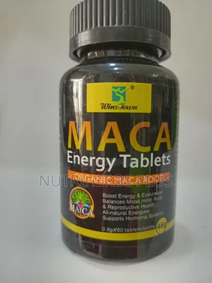 Winston Maca Energy Tablets for Both Men and Women
