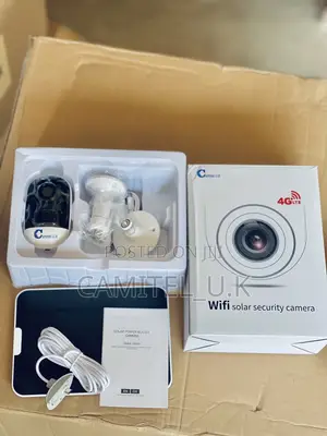 4g Ubox Solar Security Camera
