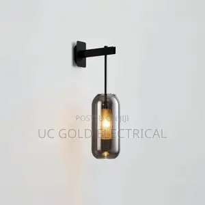 Modern Wall Sconce Light Fixture Glass Bedside
