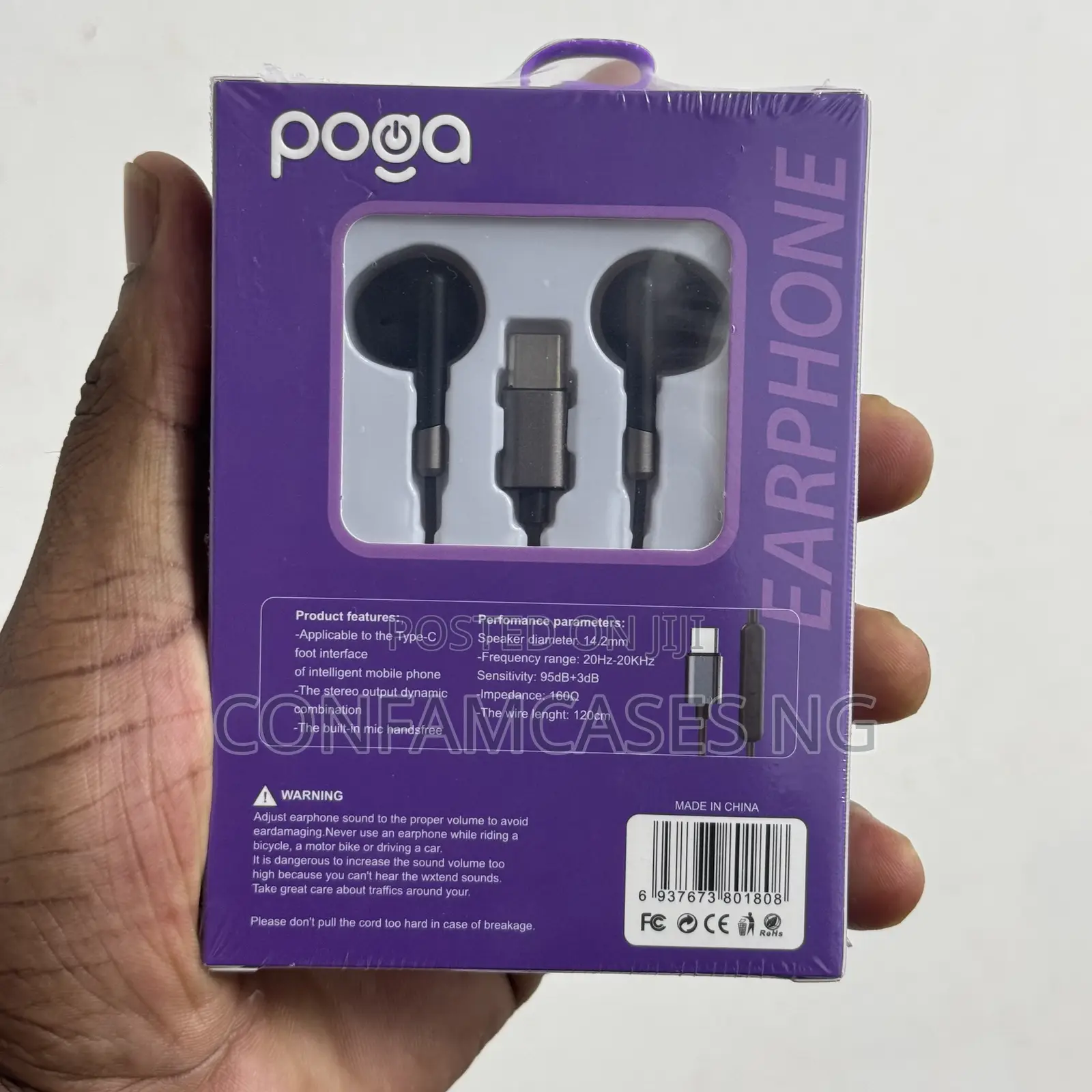 Poga Type C Earpiece