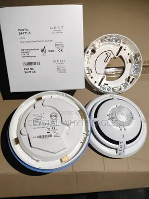 Gent Addressable Dual Optical Smoke/Heat Detector/ Sounder