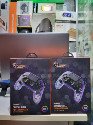 Porodo Ps4 Pc and Android Crystal Shell Wireless Controller