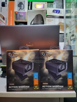 Porodo Action Webcam With Touch Mute and Price Acy Cover