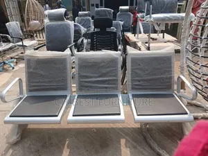Standard Heavy Duty Three in One Airport Chair for Visitors