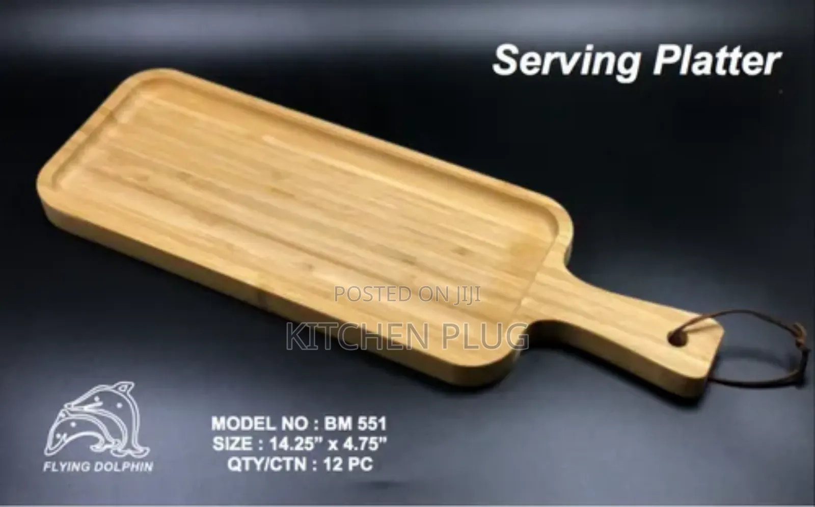 Rectangular Serving Wooden Platter,