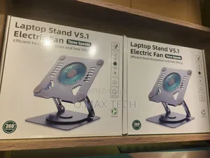 Foldable Laptop Stand With Fans For V5.1
