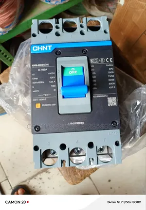 3pole 400amps McCb Chint Breaker