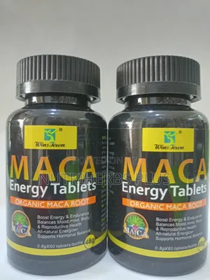 Winston Maca Energy Tablets for Reproductive Health (2 Pcs)
