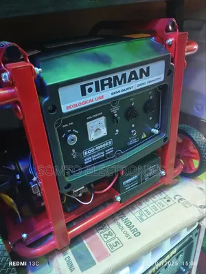 5.5kva Original Firman Generator With 100%Copper Coil
