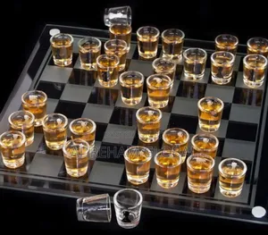 Drinking Shot Glasses Chess Game