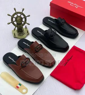Original Salvatore Ferragamo Half Shoes
