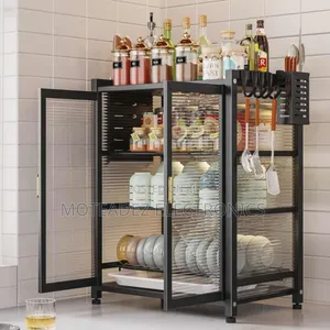 3 Layers Heavy Duty Cast Iron Cabinet Dish Rack/Drainer