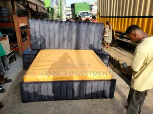 6 by 6 Bedframe With 2 Bedsides Drawers Mattress Is Optional
