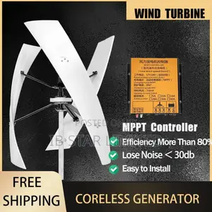 Stop Depending, Start Generating: 5000w Vertical Wind Turbine