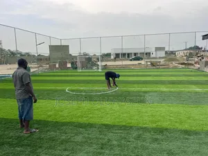 Instullation of Football Field and There Equipment