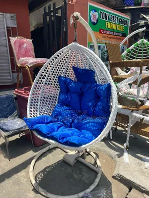 Rattan Basket Swing Seats.